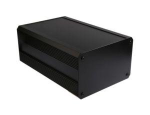 Obudowa radiatora Czarny IP40, 300 x 200 x 130mm, RS PRO