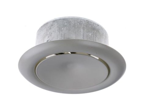 Air diffusion valve w/locknut,100mm duct