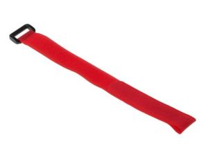 Opaska kablowa z rzepem Czerwony, 310mm 20 mm RS PRO Opaska 179-7183 /10szt./