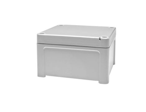 Obudowa ogólnego użytku Szary IP65 Poliuretan, 110 x 110 x 65mm, RS PRO