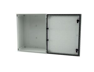 Szafka ścienna rozdzielcza Jasnoszary, materiał: Plastik wzmacniany włóknem szklanym, IP66, RS PRO RAL 7035