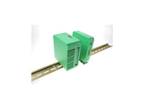 Obudowa DIN, 22.5 x 82 x 90mm, materiał: Poliamid, kolor: Zielony, RS PRO