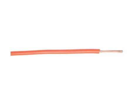 Przewód jednożyłowy linkowy, 1,5 mm, 16 AWG, PVC, 450/750 V, Pomarańczowy, dł. 100m, RS PRO