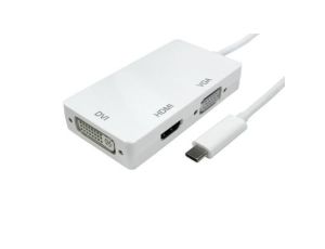 Adapter, do wyświetlaczy: 1, USB C, USB 3.1, DVI, HDMI, VGA