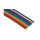 Kabel taśmowy Nieekranowany, AWG: 26, 10-żyłowy, raster: 1.27mm, 25m, -20→ +105 C