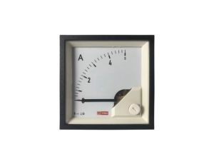 Amperomierz analogowy panelowy 5 (Input, Scale)A AC -10C do +65C RS PRO