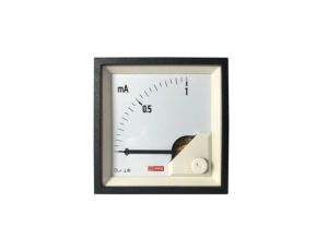 Amperomierz analogowy panelowy 1 (Input)mA DC -10C do +65C RS PRO