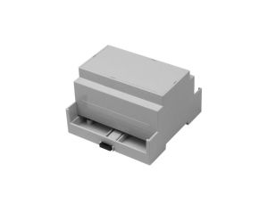 Zestaw obudowy szyny DIN, 88 x 90 x 58mm, materiał: Poliwęglan, kolor: Jasnoszary, IP20, RS PRO