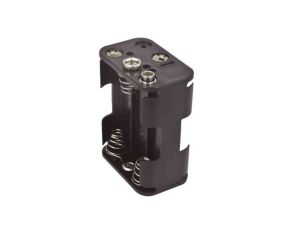 Uchwyt do baterii, x 6, montaż zatrzaskowy