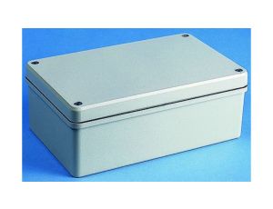 Obudowa ekranowana Szary IP66 Neopren, 166 x 166 x 60mm, RS PRO