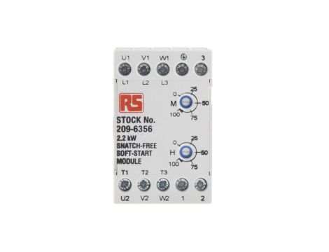 Układ łagodnego rozruchu 3-fazowy 2.2 kW 5.5 A 460 V ac IP20