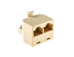 Adapter do złączy RJ, 2 portów RJ45