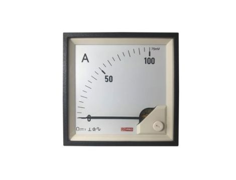Amperomierz analogowy panelowy DC -10C do +65C RS PRO
