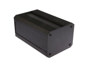 Obudowa radiatora Czarny IP40, 200 x 100 x 130mm, RS PRO