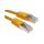 Kabel kategorii 6, Żółty, Wtyk RJ45/męski RJ45dł.: 5m, mat. koszulki: PVC