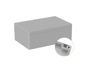 Obudowa ogólnego użytku ekranowana Szary IP66 Silikon, 160 x 240.3 x 90mm, RS PRO 5U3