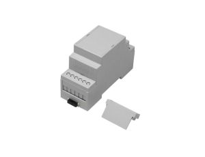 Zestaw obudowy szyny DIN, 36 x 90 x 58mm, materiał: Poliwęglan, kolor: Jasnoszary, IP20, RS PRO
