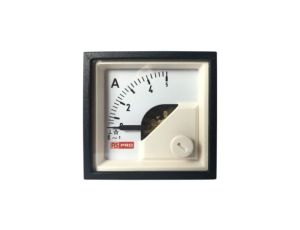 Amperomierz analogowy panelowy 5 (Input, Scale)A AC -10C do +65C RS PRO
