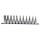 Końcówka wkrętakowa Torx, materiał Stal S2, T10, T15, T20, T25, T30, T40, T45, T50, T55, T60, T8, 11 szt.