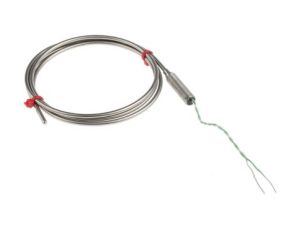 Termopara typ K do +1100C 1m kabel 100mm, Stal nierdzewna 316 IEC