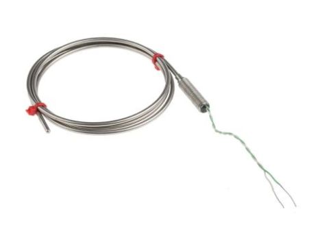 Termopara typ K do +1100C 1m kabel 100mm, Stal nierdzewna 316 IEC