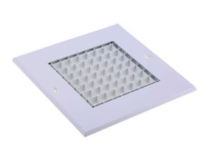 Kratka, Biały, Aluminium, 125 x 125mm 32mm