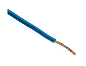 Przewód jednożyłowy linkowy, 2491X, 2,5 mm, 50/0,25 mm, 13 AWG, PVC, 750 V, Niebieski, dł. 100m, RS PRO