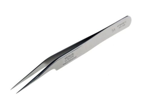 Pęseta, dł. 115, antymagnetyczna, materiał: Stal nierdzewna, RS PRO