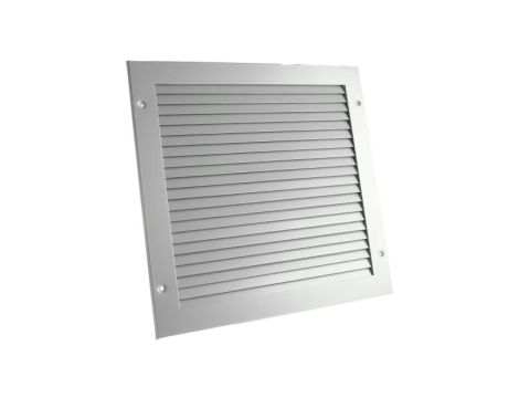 Kratka, Srebrny, Aluminium, 347 x 347mm 32mm