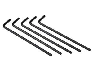 Klucz imbusowy Jednostki metryczne 5mm Sześciokątne, typu L, materiał: Stal chromowo-wanadowa, RS PRO