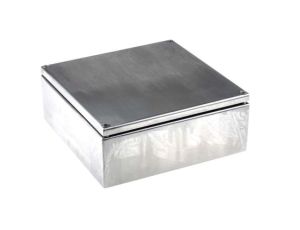 Puszka elektroinstalacyjna, 200 x 200 x 80mm, IP66, kolor Niemalowany, materiał Stal nierdzewna, RS PRO