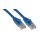 Kabel kat. 5e U/UTP Niebieski 500mm