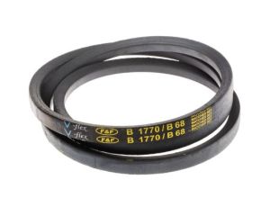 Pas napędowy, profil B, materiał: PET, guma, 17mm x 11mm x 1.72m, RS PRO