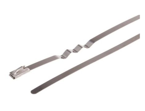 Opaska kablowa 840mm 4.6 mm Stal nierdzewna 316 100 sztuk RS PRO