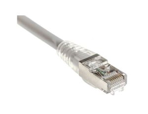 Kabel kategorii 6, Szary, Wtyk RJ45/męski RJ45dł.: 2m, mat. koszulki: LSZH