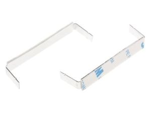 Spinka do kabli Zacisk rozwierany, materiał: Aluminium, Samoprzylepny, 63.7 x 9.8 x 17.5mm, RS PRO