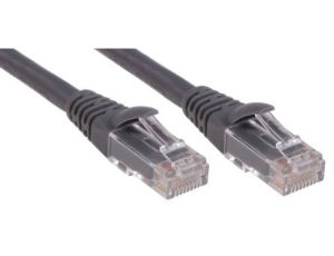 Kabel kategorii 6, Szary, Wtyk RJ45/męski RJ45dł.: 1m, mat. koszulki: LSZH