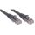 Kabel kategorii 6, Szary, Wtyk RJ45/męski RJ45dł.: 1m, mat. koszulki: LSZH