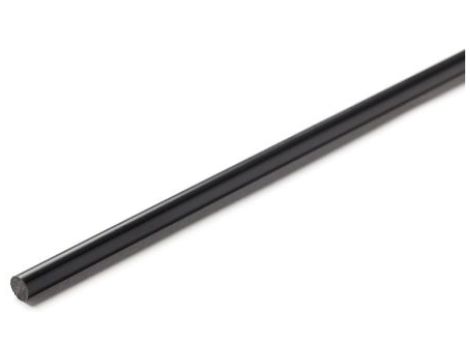 Pręt z polichlorku winylu PVC, Ø 6mm x 1m, kolor: Szary