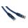 Kabel kategorii 6, Niebieski, Wtyk RJ45/męski RJ45dł.: 5m, mat. koszulki: LSZH