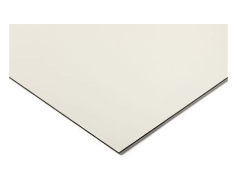 Arkusz tworzywa sztucznego Czarny, biały, 1300mm x 500mm x 1.5mm