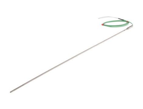 Termopara typ K do +1100C 500mm kabel 1m, Stal nierdzewna IEC