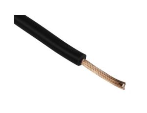Jednożyłowy kabel sterowniczy CSA 1,5 mm, Maks. +70C 1000 V Czarny, RS PRO