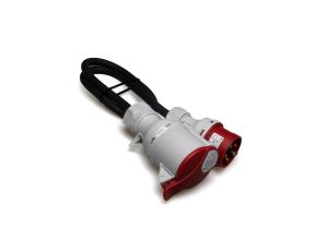 Kabel przedłużacz siłowy 16A/32A 5m Zmienna faza 223205