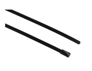 Opaska kablowa 360mm 4.6 mm Stal nierdzewna z powłoką poliestrową 100 sztuk RS PRO