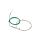 Termopara typ K do +1100C 500mm kabel 1m, Stal nierdzewna IEC