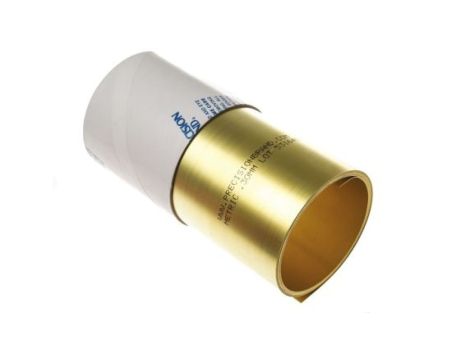 Podkładka regulacyjna mosiężna 2.5m grubość: 0.3mm