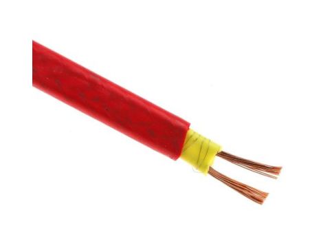 Kabel grzewczy, wydajność: 15W/m, kabel: Stała moc, obwód równoległy, dł.: 50m, -60 → +200 C.