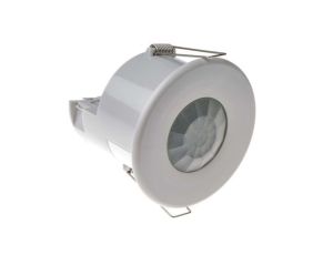 Detektor ruchu PIR, sufitowy, 230 V AC, montaż Sufit, Ø 76mm, Certyfikat CE, EMC-2004/108/WE, zgodność z