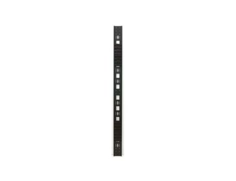 Uchwyt do nawijania kabla, Regulowany pionowy organizator kabli, do użytku z: Moduł Rack 42U, materiał: Stal, 120 mm x